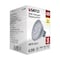 Satco 4.5 Watt MR16 LED - Silver Finish - 3000K - GU5.3 Base - 360 Lumens - 12 Volt - Hologen S11389 - alternate 3